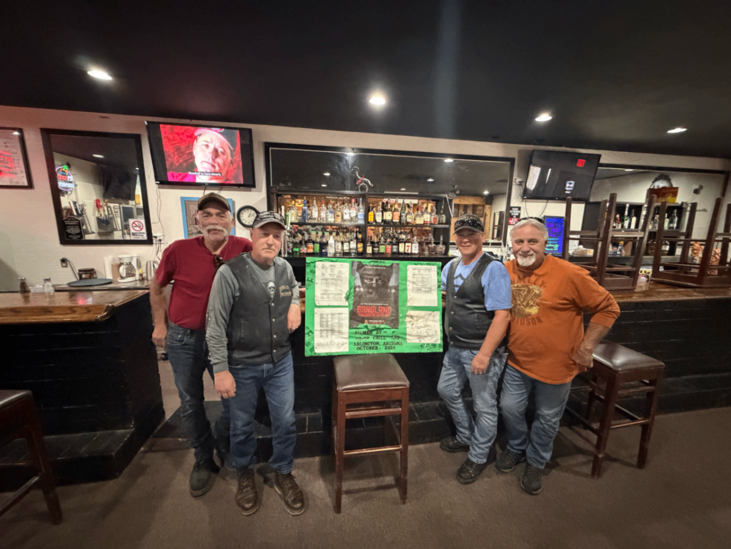 Regulars at the Rail