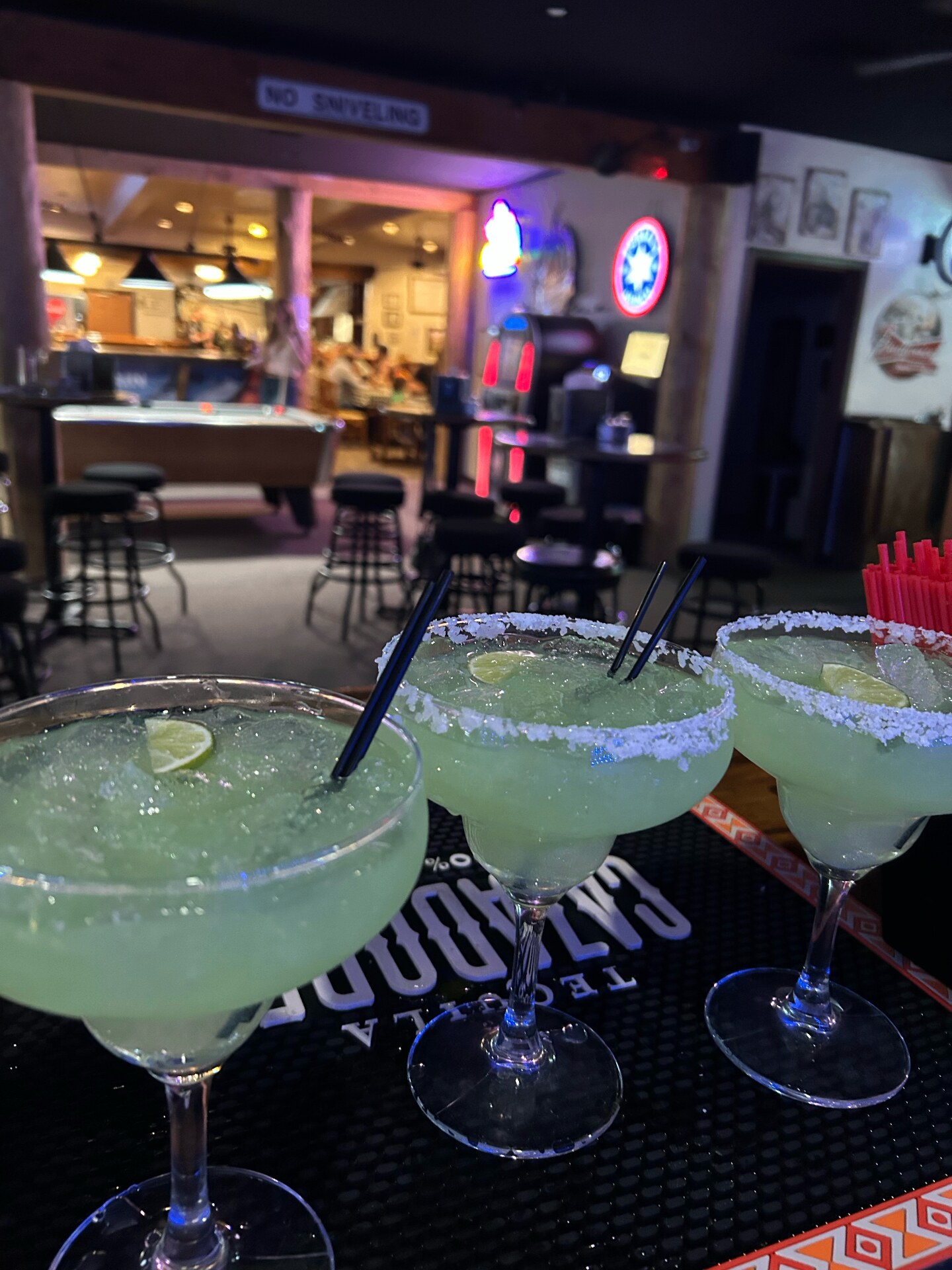 Cold Drinks & Strong Pours